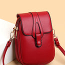 PU Handbags Women Small Crossbody Bags Shoulder Messenger Phone Pouch Purse