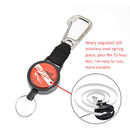 Safety Tool Diving Wire Lanyard Scuba Diving Spring Rope Quick-release Buckle