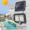 98LED Solar Motion Sensor Garden Wall Light Waterproof Street Lamp (1 Mode)