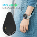 Portable USB Charger for OnePlus Watch Smartwatch Wireless Dock (Black) Newly