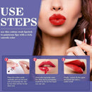 20pcs/box Cotton Swab Lipstick Women Long Lasting Lip Gloss Matte K3X0