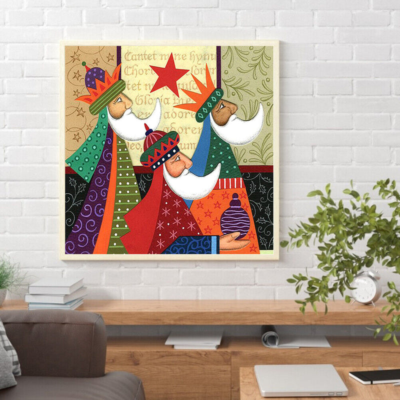 5D DIY Full Round Drill Diamond Painting Cartoon King Rhinestone Artwork Newly