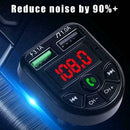 Bluetooth USB Car Charger For Mobile Phone Fast Charging Holder V0X1 L6C0 B1V8