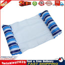 PVC Water Hammock Recliner Inflatable Floating Air Mattress (Light Blue) Newly