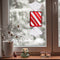 #A 15cm Candy Pendant PVC Red White Painted Pendant Christmas Tree Hanging Orn