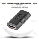 USB 3.1 Type C Female to Female Extension Connector Adapter Converter Pack of 2