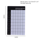 145x90mm Magnetic Screw Mat Memory Chart Work Pad Mobile Phone Repair Tools