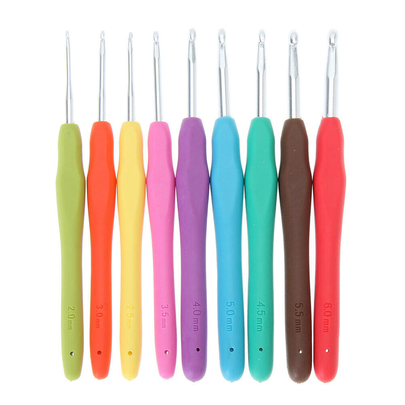 17 Sizes Knitting Crochet Tools Hook Needles Meshing Knitting Craft Crochet In