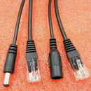 Passive Power over Ethernet PoE Adapter Injector & Kit W0T1 C6T0 Splitter V3K7