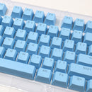 104pcs Universal Mechanical Keyboard Keycap PC Bakclit Key Cap (Light Blue)