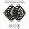 ID-COOLING 12cm PC Case Cooling Fan PWM Silent Quiet Water Cooling System Cooler