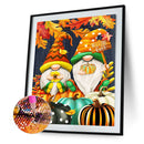 Diamond Painting Pumpkin Goblin Full Round Rhinestone