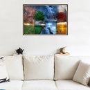Four Vision Tree 5D DIY Full Drill Diamond Painting Embroidery Needlework(2