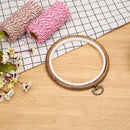 Plastic Frame Embroidery Hoop Ring Circle Round Loop for Cross Stitch (14cm
