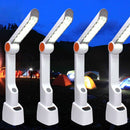 With Radio Emergency Light LED Flashlight Mobile Power Solar Flashlight
