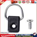 Kayak Canoe D Buckle Tie Down Loop with Screws Canoe Boat Accessory (1pc) Newly