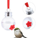 Container Bird Feeder Lamp Bubbles Circular Shape Hummingbird Feeder