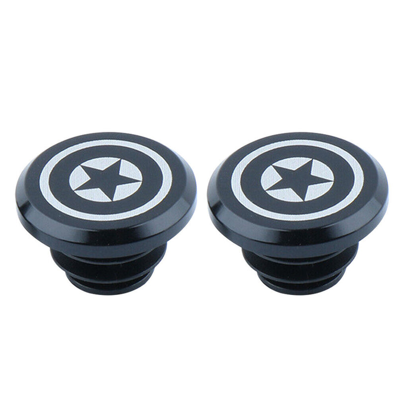 Aluminum Mountain Road Folding Bike Handlebar End Caps Plugs Cycling Parts 1P