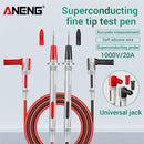 2pcs Multimeter Test Leads Universal Cable 20A 1000V Measuring Probes Pen Newly