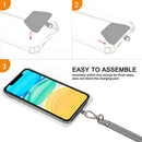 Universal Mobile Phone Lanyard Phone Rope (Yellow Rainbow + Yellow Card) Newly