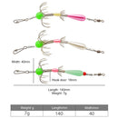 #A Luminous Squid Umbrella Hook Carbon Steel Cuttlefish Soft Hook Fishing Equipm