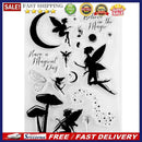Transparent Stamp Silicone Seal Fairy for DIY Scrapbooking Card Making Craf