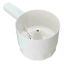 Cordless Electric Flour Sieve Battery Operated Sifters Hand-Held White X0B9