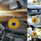 Ukrainian Flag Sunflower Car Pendant Auto Rearview Mirror Ornaments X8D0 E6B4