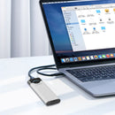 Lenovo M-02 M2 SSD Case NVMe M.2 NGFF B Key to USB 3.1 Gen2 Type C SSD Enclosure