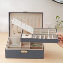 Jewelry Box Organizer, Display Holder for Necklace, Earrings, Rings, Ear Studs