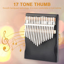17 Key Wood Musical Instrument Thumb Finger Piano Beginners (Kalimba+Kit) Newly