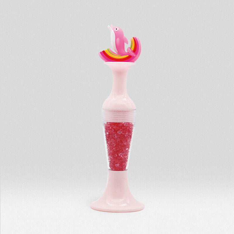 Vase 5D Diamond Painting Point Drill Pen DIY Craft (Pink Dolphin w/ Drill)