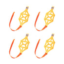 4pcs Car Tire Chains Anti-slip Snow Chains Easy Disassembly Auto Accessories