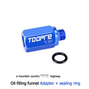 TOOPRE MTB Convert to Road Bike Hydraulic Disc Brake Bleed Funnel Adapters Newly