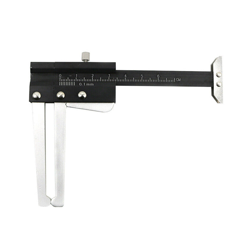 Brake Thickness Measuring Vernier Caliper Car Tyre Plate Wear Depth Ruler Newly