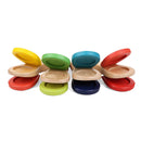Castanets Musical Instruments Baby Wooden Clapper Educational Gift Random Color
