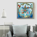 Paint By Numbers DIY Flower Hand Painted on Canvas Colouring Oil Art