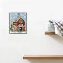 Full Embroidery 14CT DIY Landscapes Counted Cross Stitch Kit Art (FA112) Newly