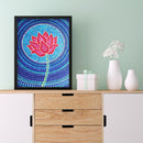 Special Shaped Crystal Full Drill Diamond Painting Lotus