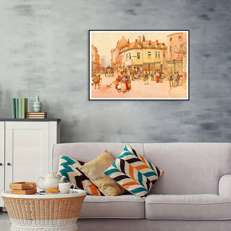 1000pcs DIY Puzzle Oil Painting Town Street Jigsaw Assembling Art Pictures Newly