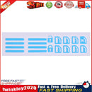 Luminous Car Door Window Lift Button Stickers Decals Car Styling (Blue) Newly