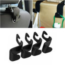 Bag Holder Grocery Auto Headrest Car Seat Back Hooks Cloth Hanger ABS Plastic