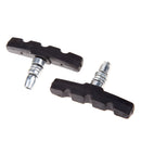 Rubber bicycle brake pads 1 pair of V brake padding cycling brake blocks holder