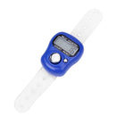 Stitch Marker Row Finger Ring Counter Electronic Tally Counter (Dark Blue) Newly