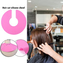 Haircut Shoulder Pad Neck Shield Shawl Hair Dyeing Tool Silicone Salon Supplies