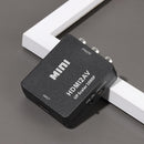 Durable Mini 1080P AV Scart Converter Adapter Connector HDMI to 3 RCA CVBS
