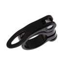 31.8mm MTB Bike Cycling Saddle Seat Post Clamp Quick Release QR Style Black