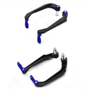 Motorcycle Handguards CNC Aluminum Hand Guards for 7/8 Handlebar (Blue) Newly