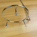 steel kebab rack with thick skewers and incense sticks I2Y5