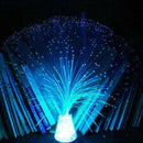 LED Fibre Optic Light Starry-Lamp Decor Fountain Colors Nights Relaxing U0A9